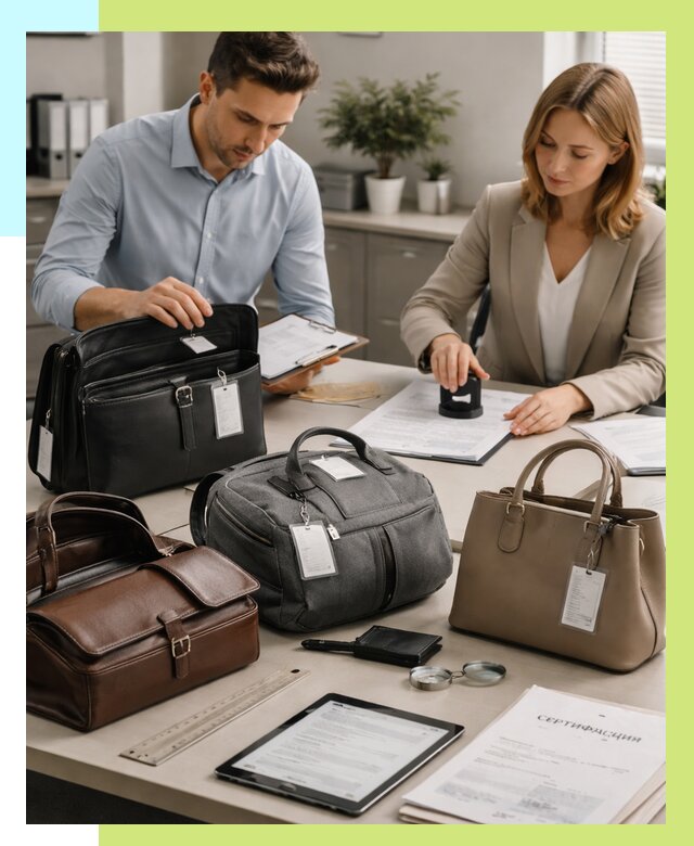 Сертификация сумок в Костроме от 7657 руб. | Алешин-Кст