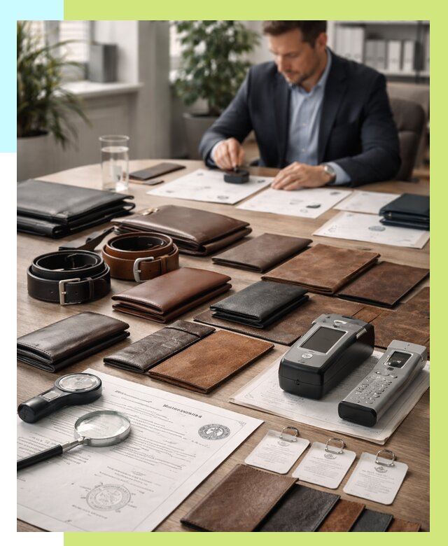 Сертификация кожаных изделий в Костроме от 12251 р. | Алешин-Кст