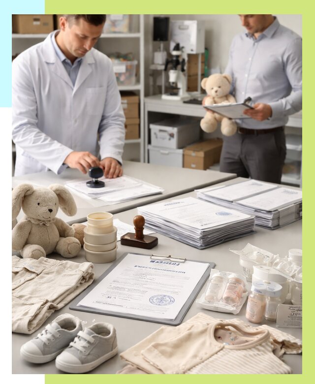 Сертификация детских товаров в Костроме от 15314 р. | Алешин-Кст