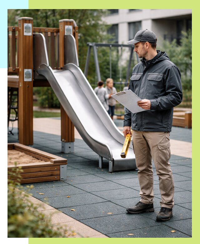 Сертификация детских площадок в Костроме от 25523 р. | Алешин-Кст