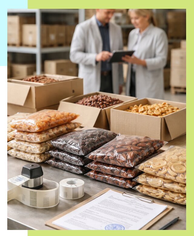 Сертификация сухофруктов в Костроме от 12251 р. | Алешин-Кст под ключ