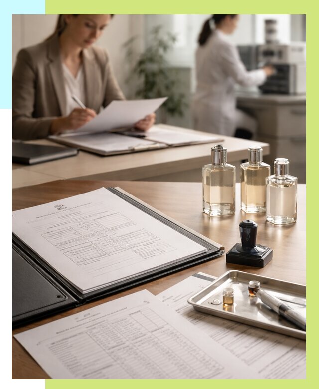 Сертификация парфюмерии в Костроме от 15314 р. | Алешин-Кст