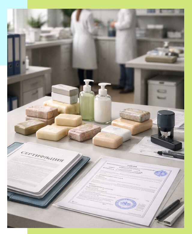 Сертификация мыла и сертификат на мыло в Костроме от 12251 | Алешин-Кст