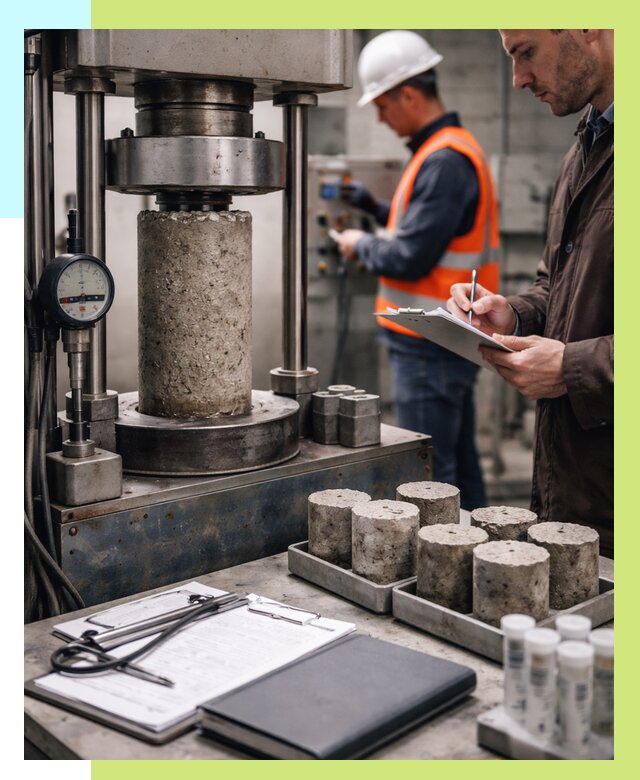 Сертификация бетона в Костроме от 30627 р. сертификат | Алешин-Кст