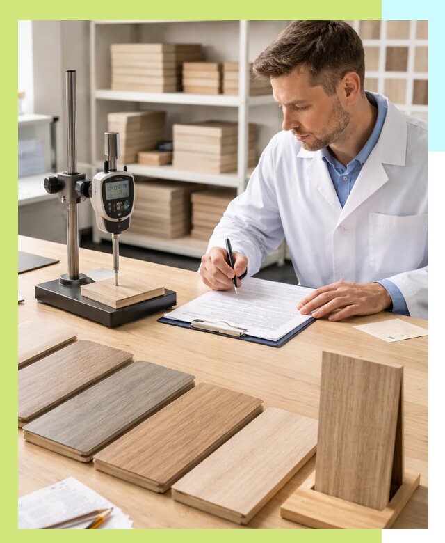 Сертификация ламината с испытаниями и оформлением документов в Костроме