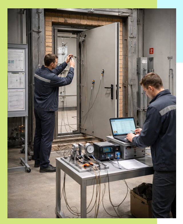 Сертификация противопожарных дверей в Костроме по ГОСТ и ТР