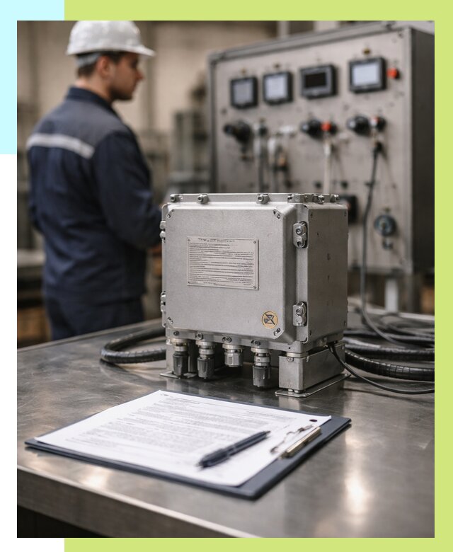 Сертификация взрывозащищенного оборудования в Костроме от 35732 р. | Алешин-Кст