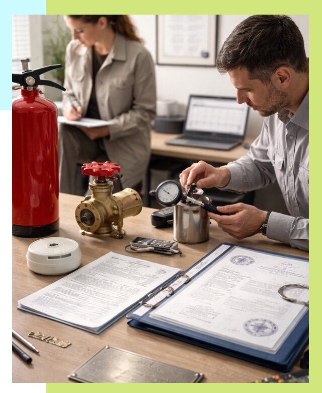 Сертификация пожарного оборудования в Костроме от 15314 р.|Алешин-Кст