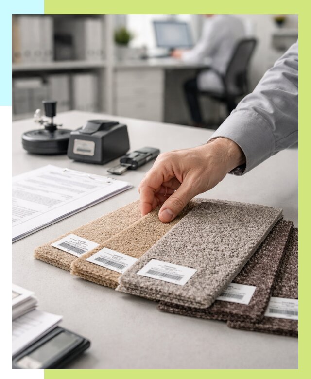 Сертификация ковролина в Костроме от 15314 р., Алешин-Кст