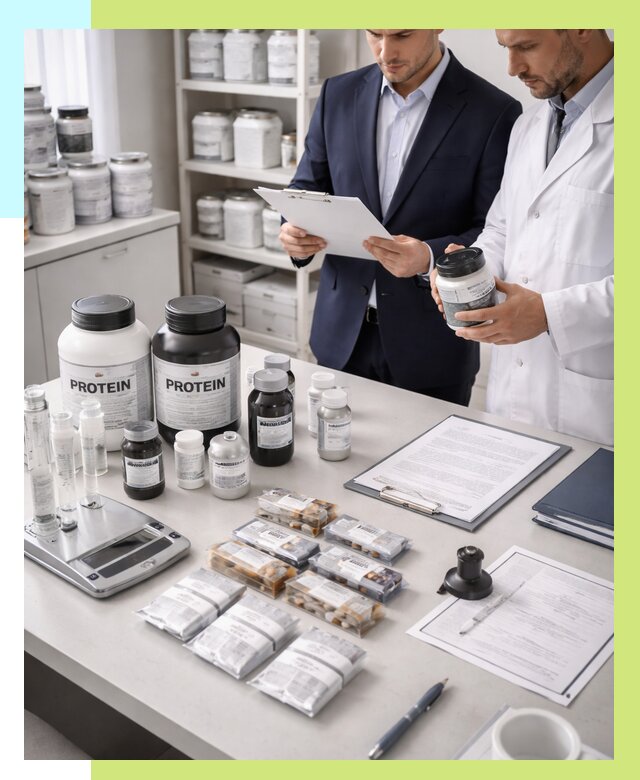 Сертификация спортивного питания в Костроме от 15314 р., Алешин-Кст