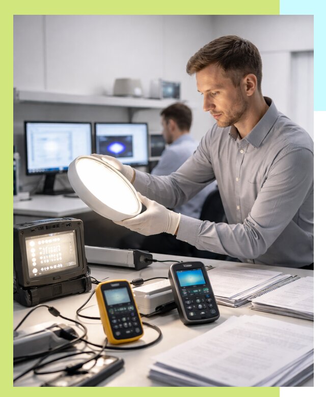 Сертификация светильников в Костроме: испытания и оформление