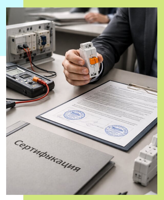 Сертификация выключателей под ключ в Костроме от 15314 р. | Алешин-Кст