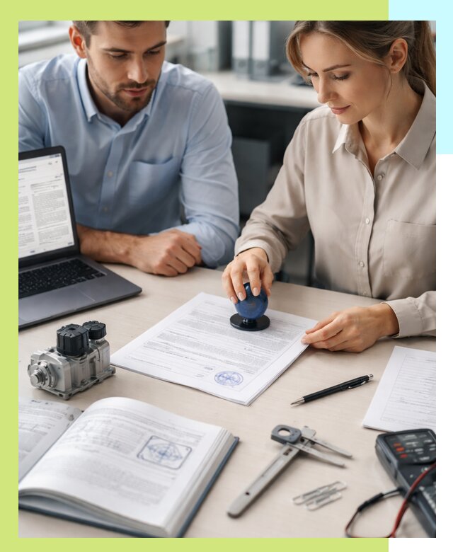 Выдача паспорта изделия и техническая экспертиза продукции в Костроме