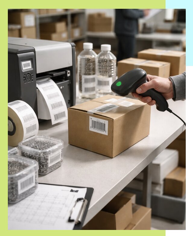 Штрихкодирование продукции и маркировка для продажи в Костроме