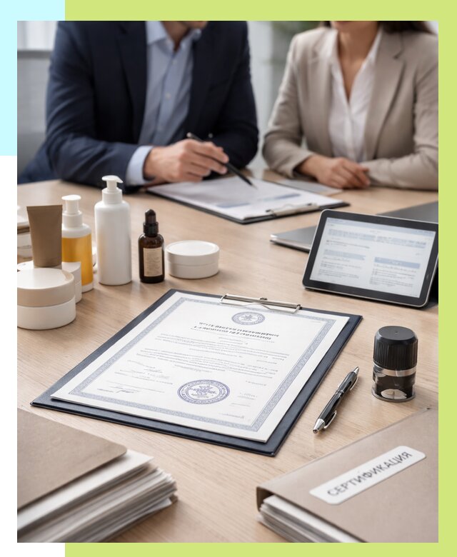 Сертификат на товар в Костроме от 7657 р. быстро | Алешин-Кст