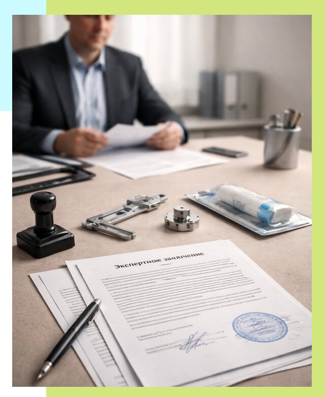 Экспертное заключение на продукцию в Костроме от 8678 р. | Алешин-Кст
