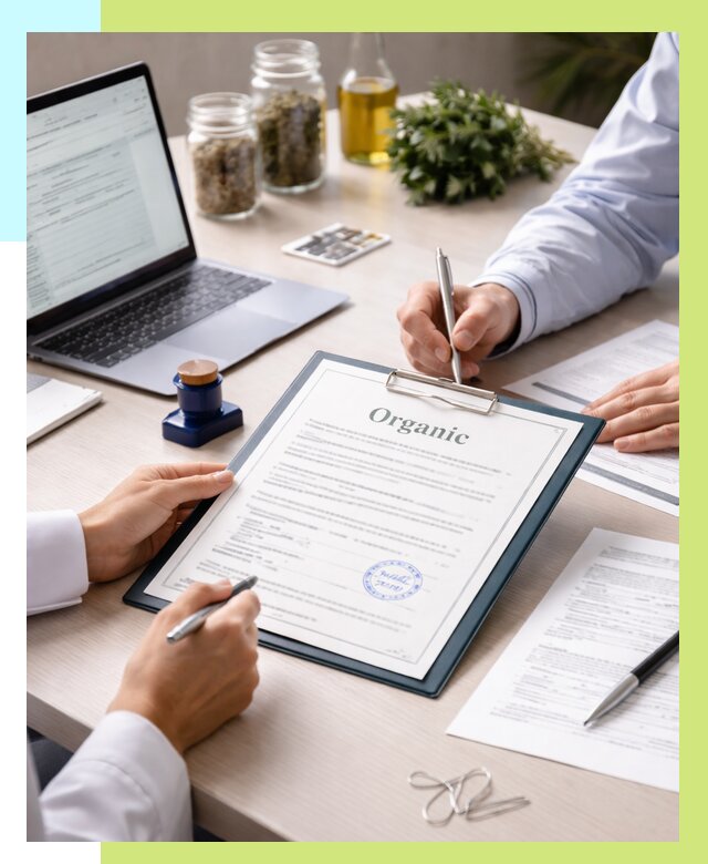 Оформление сертификат органик в Костроме от 30627 р. | Алешин-Кст