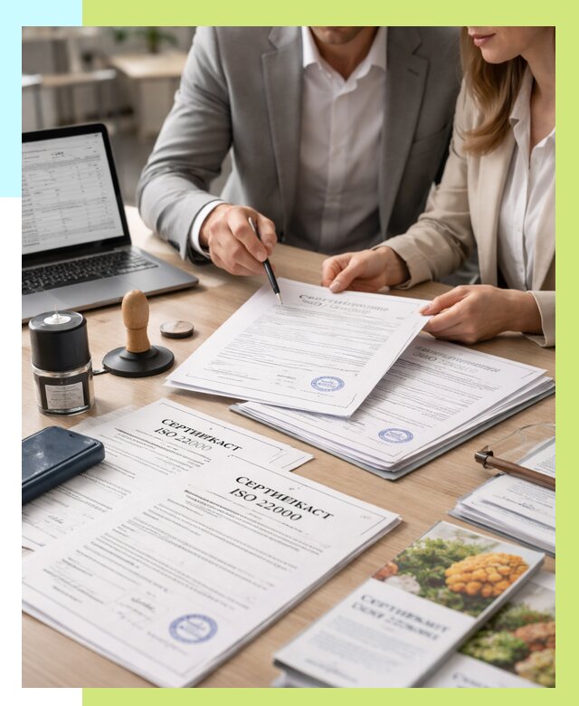 Сертификат ISO 22000 в Костроме от 40836 р. под ключ | Алешин-Кст