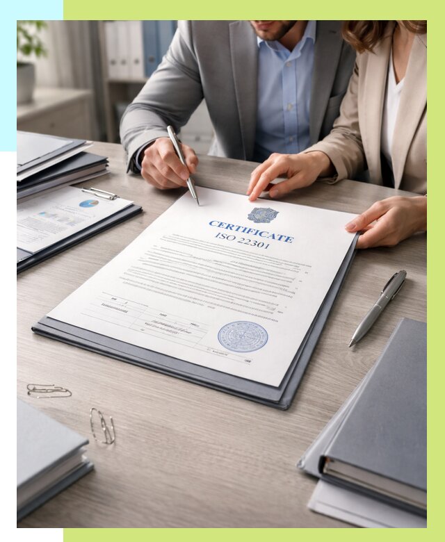 Сертификат ISO 22301 в Костроме от 45941 р. | Алешин-Кст срочно