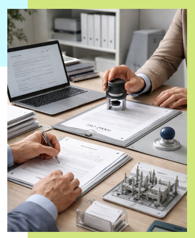 Сертификат ISO 29001 в Костроме под ключ от 76568 р. | Алешин-Кст