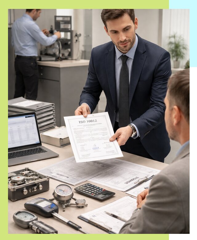 Выдача сертификата ISO 10012 по требованиям метрологии в Костроме